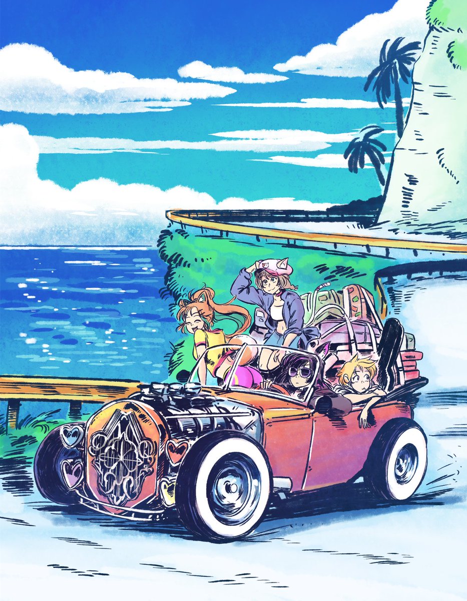 Requiem summer road trip!
Also I'll be bringing a limited supply of prints of this for Offkai for any Skelliclefs who wants it!
#PinaPix #Shikillust #ArtofNia #yurART
