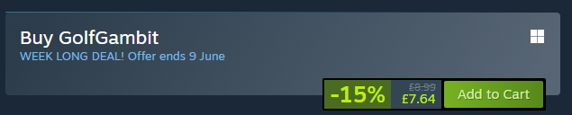 Golf Gambit On Steam tweet media