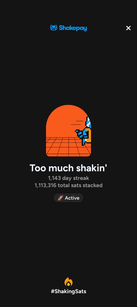 LukeDoner's tweet photo. @shakepay SatsJack
Also @shakepay, looking at you for some merch for both the 365 &amp; Comma Club! https://t.co/4Yg1ezrbmt