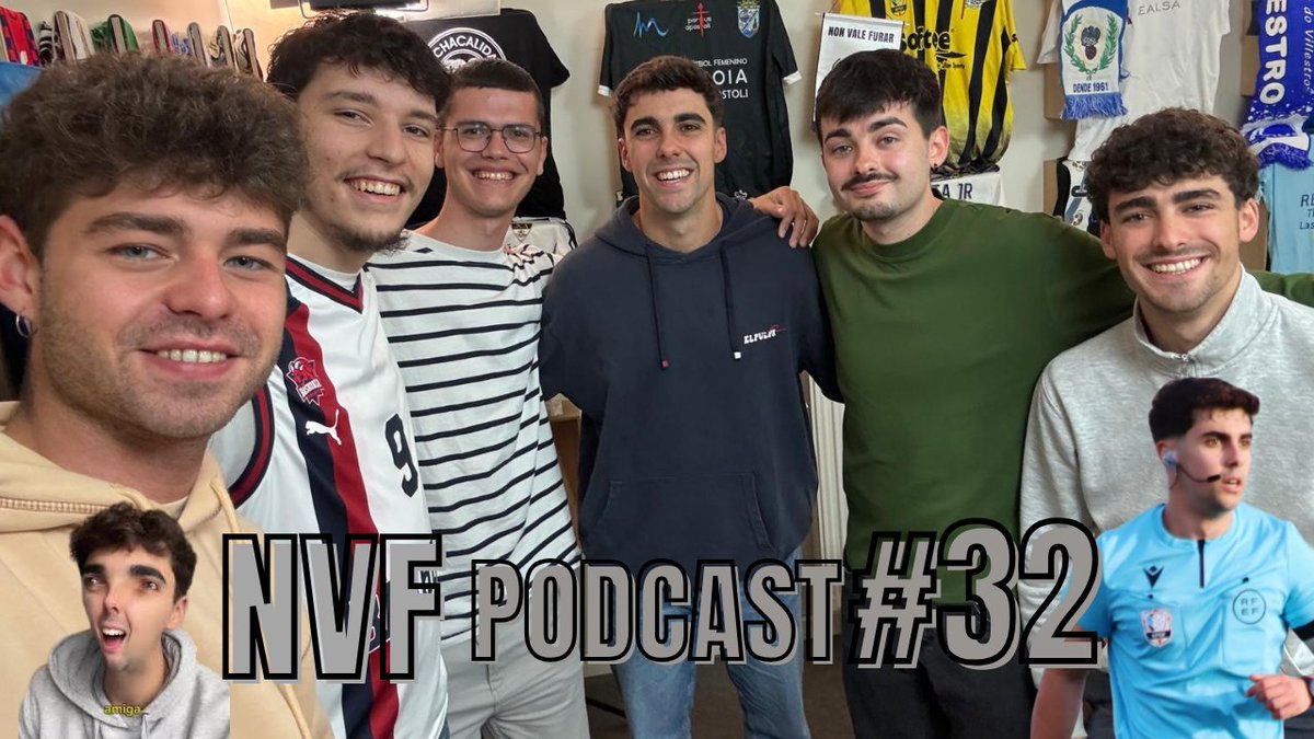 NVFGalicia's tweet photo. 🎙️Xa dispoñible o #NVFPodcast 32🎙️

👨‍⚖️𝐉𝐮𝐚𝐧 𝐒𝐢𝐞𝐢𝐫𝐚, árbitro principal en Primeira Futgal e recoñecido influencer

☝️Primeira vez na nosa historia cun colexiado para falar de arbitraxe 

🔗YouTube 🎥: https://t.co/KF3kHNB25Y
🔗Spotify 🎧: https://t.co/w1VX874Z9t https://t.co/MU4SeGKOKM