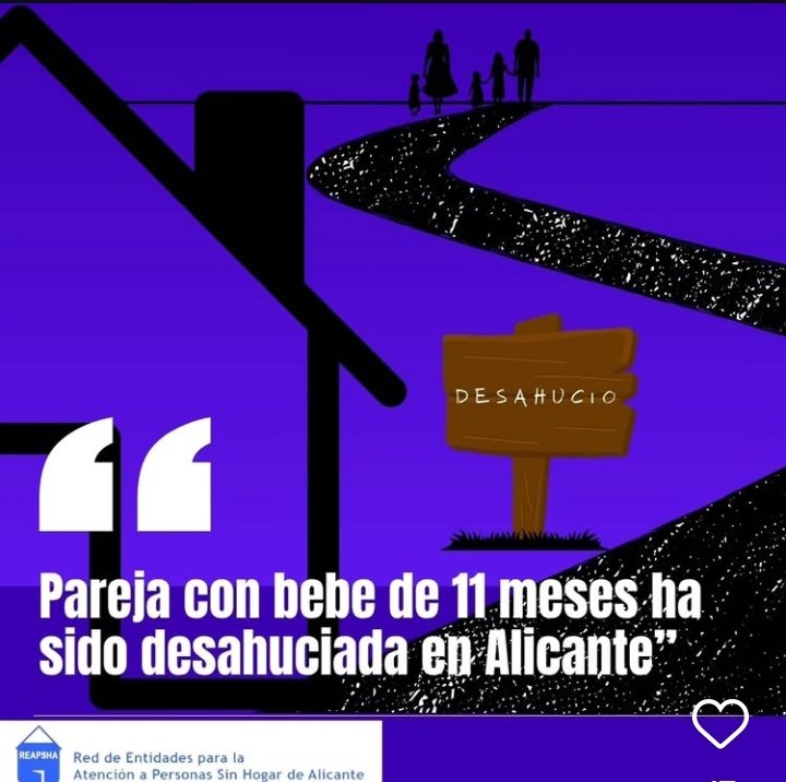Esto que denuncia hoy la Red de atención a personas sin hogar de Alicante (REAPSHA) es una vergüenza mayúscula.

Por eso os pido que nos ayudeis con la difusión de este hilo. 

1/ Desahucio en Alicante
Una pareja con un bebé de 11 meses fue desahuciada de su casa anoche.