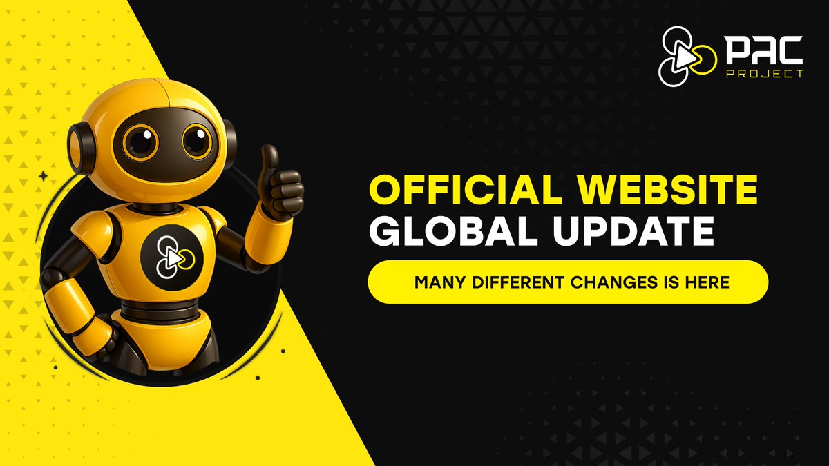 PAC (@token_pac) on Twitter photo ⭐️ OFFICIAL WEBSITE - GLOBAL UPDATE
🌞 Dear friends, summer has arrived — and the project team is greeting it in a new look!
😱 Check out the major update of the official website — now more stylish, convenient, and highly informative.
pac-project.com
🧼 What’s new?
- ⭐️ OFFICIAL WEBSITE - GLOBAL UPDATE
🌞 Dear friends, summer has arrived — and the project team is greeting it in a new look!
😱 Check out the major update of the official website — now more stylish, convenient, and highly informative.
pac-project.com
🧼 What’s new?
-