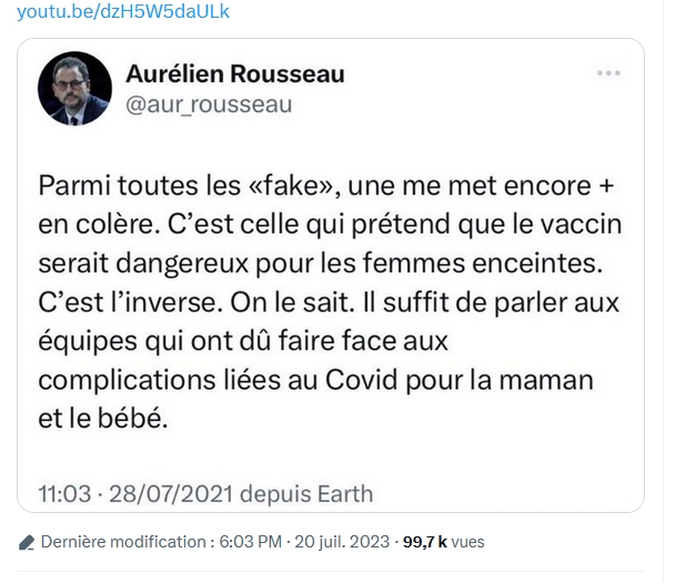 Hélène G (@hlneg423204) on Twitter photo <a href="/myriampalomba/">Myriam Palomba</a> Ni oubli ni pardon qu'il aille au diable !
Il n'a pas de souci à se faire il aura les bonnes adresses et les bons soins lui !!! contrairement à tous les malades en errance suite aux effets indésirables <a href="/myriampalomba/">Myriam Palomba</a> Ni oubli ni pardon qu'il aille au diable !
Il n'a pas de souci à se faire il aura les bonnes adresses et les bons soins lui !!! contrairement à tous les malades en errance suite aux effets indésirables