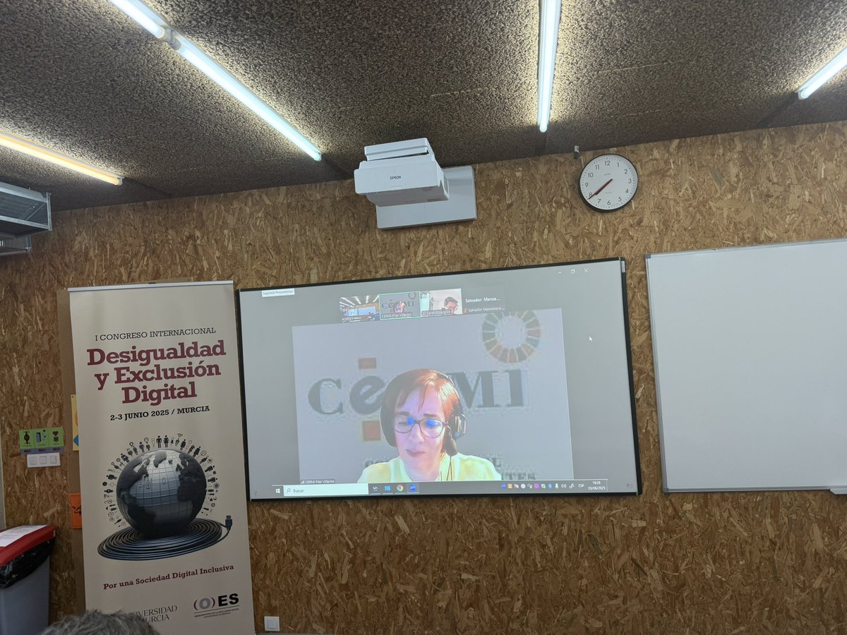 CERMI REGION DE MURCIA (@cermimurcia) on Twitter photo CONGRESO DE DESIGUALDAD Y EXCLUSIÓN DIGITAL, Organizado por el Observatorio de Exclusión Social OES de la <a href="/UMU/">Universidad Murcia</a> en el que hemos participado activamente desde el movimiento de la discapacidad <a href="/Patriciasanzc/">Patricia sanz</a> Vicepresidenta de <a href="/ONCE_oficial/">ONCE</a>, Pilar Villarino Directora <a href="/Cermi_Estatal/">CERMI Estatal</a> CONGRESO DE DESIGUALDAD Y EXCLUSIÓN DIGITAL, Organizado por el Observatorio de Exclusión Social OES de la <a href="/UMU/">Universidad Murcia</a> en el que hemos participado activamente desde el movimiento de la discapacidad <a href="/Patriciasanzc/">Patricia sanz</a> Vicepresidenta de <a href="/ONCE_oficial/">ONCE</a>, Pilar Villarino Directora <a href="/Cermi_Estatal/">CERMI Estatal</a>