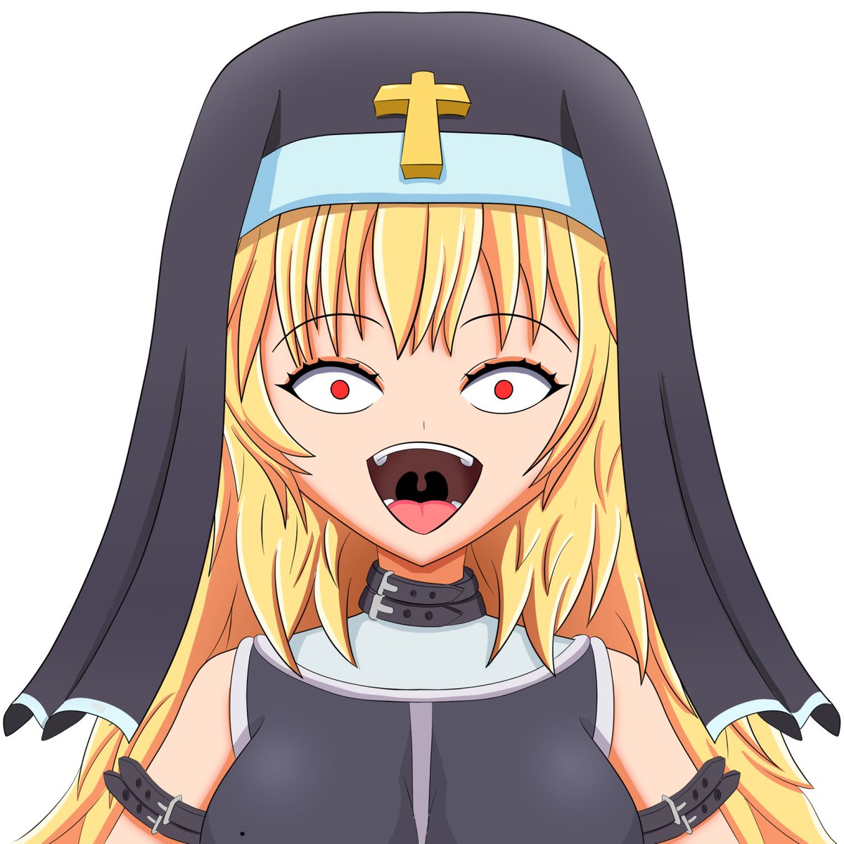 RM120_'s tweet image. I finished the facial expressions of the nun for the game. I would like to animate them in the future.
#drawing #イラスト #オリジナル