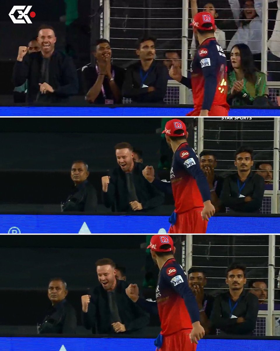 The emotions of AB and VK 🤝❤️‍🔥

RCB closing in on their first IPL trophy 🤩🏆

#RCBvPBKS