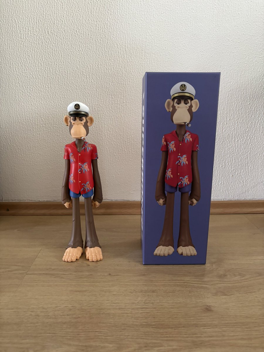 Good Morning  Happy Taco Tuesday 🌮

Today I got my own <a href="/SUPERPLASTIC/">SUPERPLASTIC</a>  X BAYC Curtis figure 👀

This way I want to thank <a href="/dkloungeNFT/">dklounge</a> for this insane collector’s piece 🙏