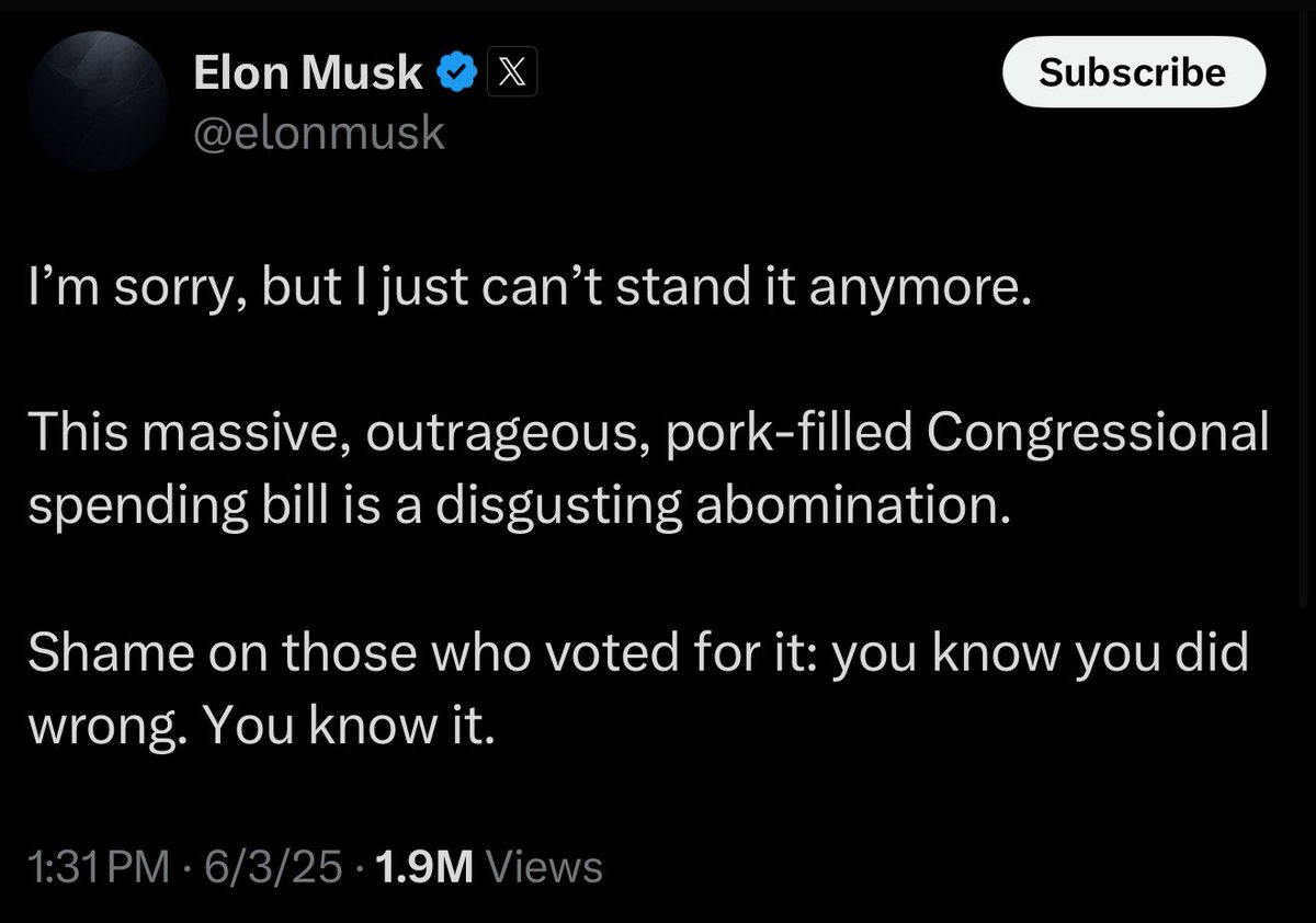 Elon has gone woke.