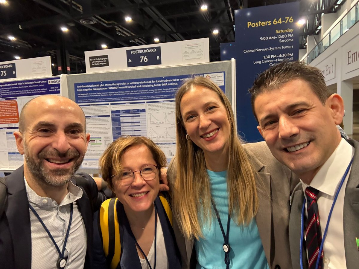 Elisa Agostinetto (@elisaagostinett) on Twitter photo Another <a href="/ASCO/">ASCO</a> comes to its end, bringing good memories
So grateful that our work was awarded with a <a href="/ConquerCancerFd/">Conquer Cancer, the ASCO Foundation</a> Merit Award & a #GRASP patient advocacy award💫
Honored to have been speaker for <a href="/ASCOTECAG/">ASCO TECAG</a> and to share all this with amazing colleagues & friends❤️
<a href="/OncoAlert/">OncoAlert</a> Another <a href="/ASCO/">ASCO</a> comes to its end, bringing good memories
So grateful that our work was awarded with a <a href="/ConquerCancerFd/">Conquer Cancer, the ASCO Foundation</a> Merit Award & a #GRASP patient advocacy award💫
Honored to have been speaker for <a href="/ASCOTECAG/">ASCO TECAG</a> and to share all this with amazing colleagues & friends❤️
<a href="/OncoAlert/">OncoAlert</a>