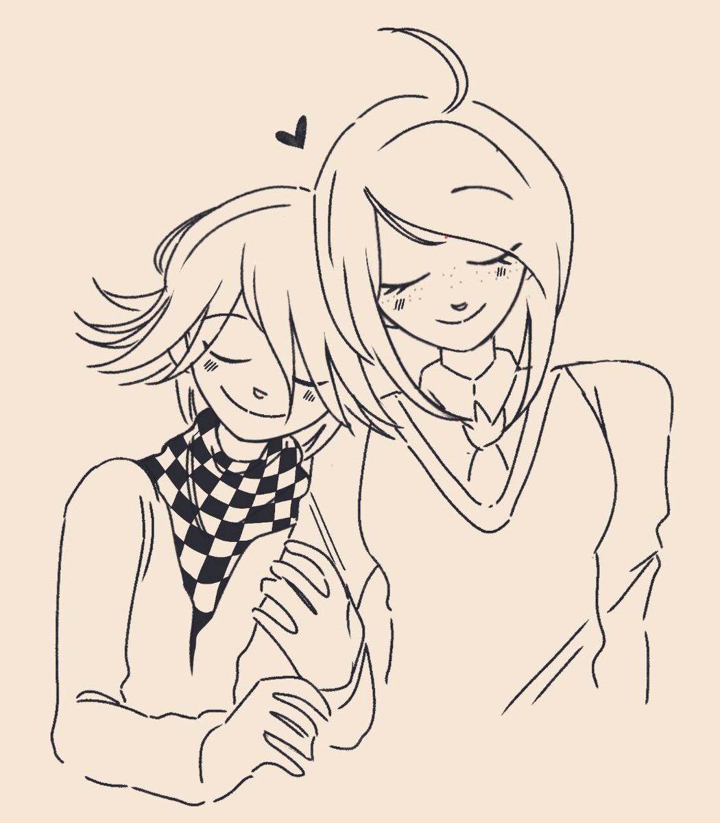 it took ONE fanfic for me to be bound to a guillotine by this ship #oumatsu #danganronpa #danganronpav3 #kokichi #kaedeakamatsu