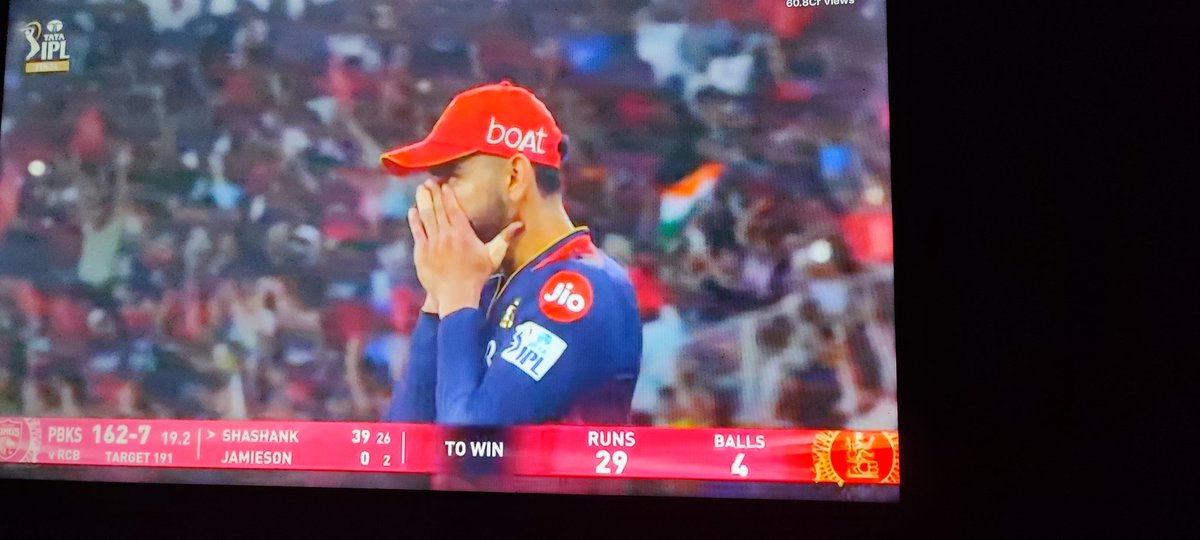 CricketStats45's tweet photo. Emotional Virat Kohli!! many Congratulations Brother!!! @imVkohli 
18 years of wait is over finally!! 
#RCBvsPBKS #PBKSvsRCB #RoyalChallengersBengaluru #ViratKohli https://t.co/bwGk6Naxiz