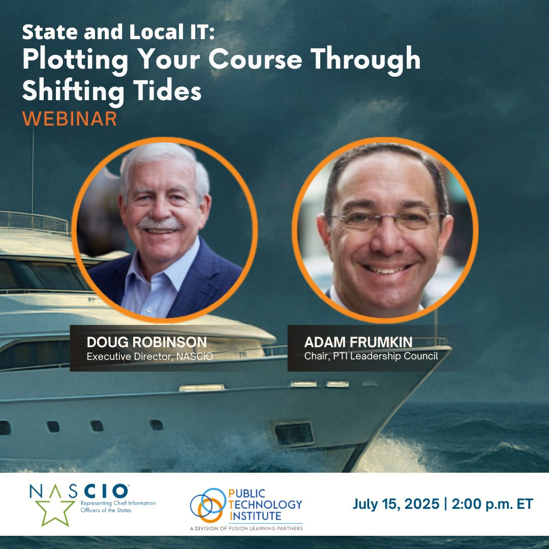 From AI deployment to federal partnerships, the tides are shifting fast. Join us July 15 to plot your IT course through the storm.
us02web.zoom.us/webinar/regist…