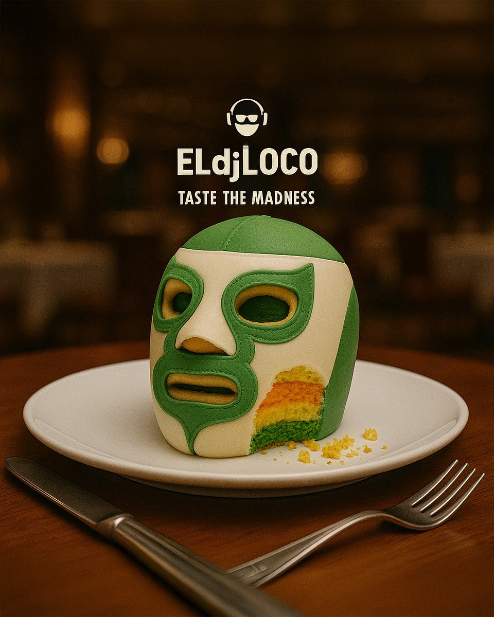 Much like this slice of cake, an ELdjLOCO set is rich, layered, and makes questionable decisions at 2AM seem totally justified. One leaves you with frosting on your face, the other with your phone full of blurry dance floor selfies. Both? Completely worth it. #partystarter