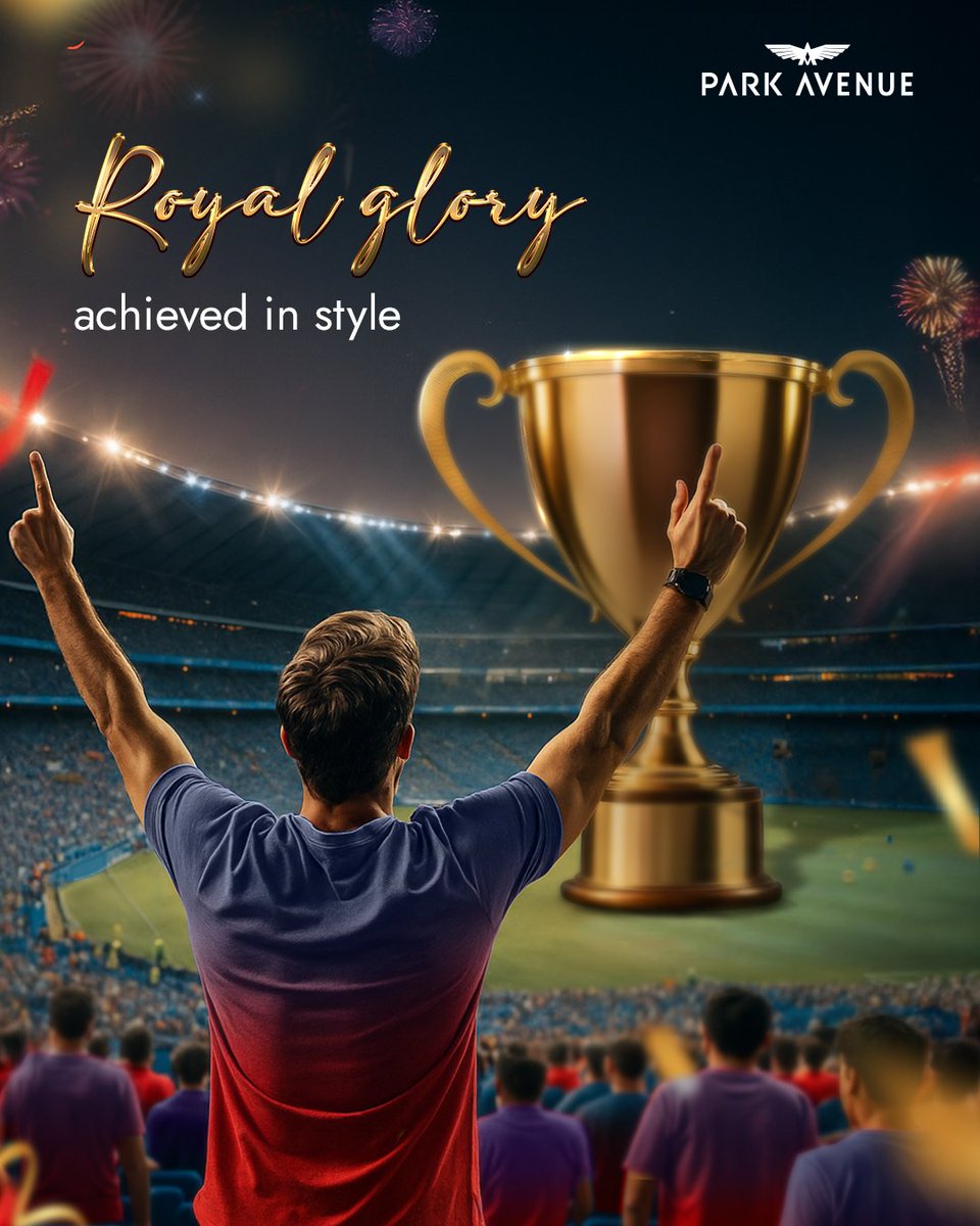 18 years of dreams, now a royal reality!

#IPL #Congratulations #Champions #EeSalaCupNamde #FinishInStyle