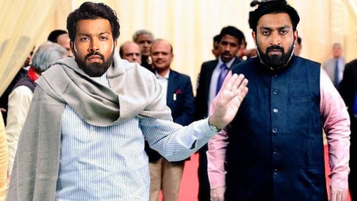 sagarcasm's tweet photo. Aaj ye wala Pandya kar ke aaya https://t.co/sg3qL16h0o