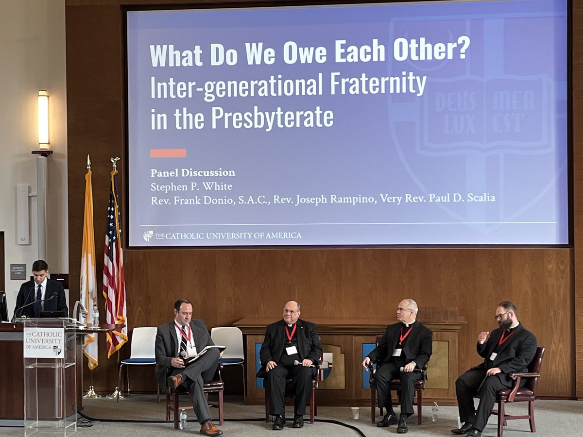 "You can avoid the conversation [over theological differences] or you can have it and try to understand each other as brothers in the community. If you can't have those conversations, that's a problem in community life... " - <a href="/FrFrankSAC/">Fr. Frank Donio, S.A.C.</a>