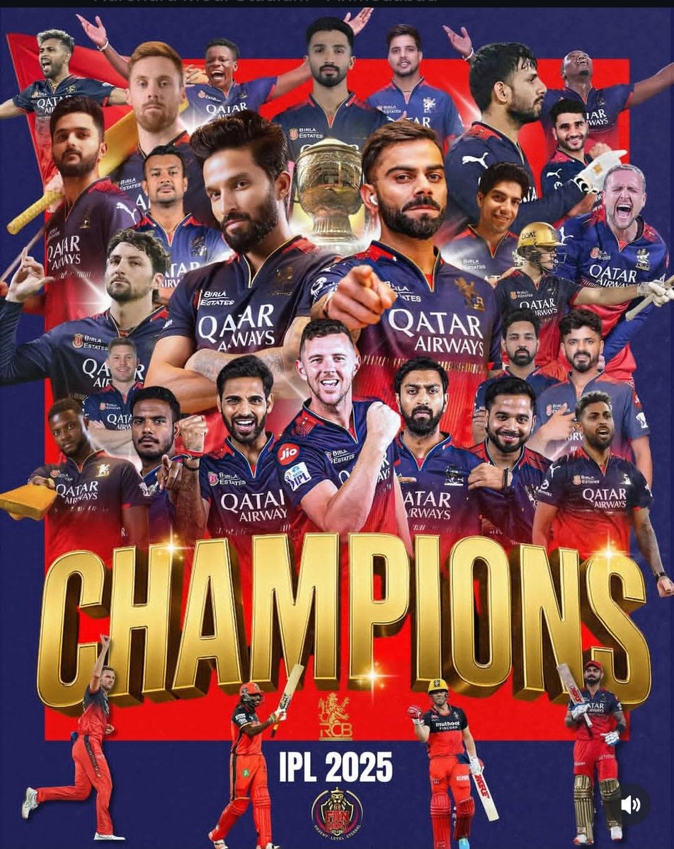 Congratulations RCB 

#Congratulationsrcb