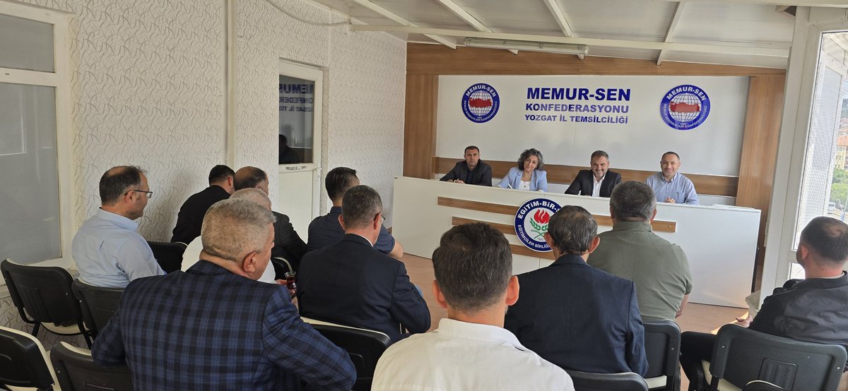Ali Kenan ŞEREFLİ (@kenanserefli) on Twitter photo Eğitim-Bir-Sen Yozgat 1 nolu şube olarak ilçe başkanları toplantımızı gerçekleştirdik.
<a href="/EgitimBirSen/">Eğitim-Bir-Sen</a>
<a href="/bir_yozgat/">Ebs Yozgat</a> Eğitim-Bir-Sen Yozgat 1 nolu şube olarak ilçe başkanları toplantımızı gerçekleştirdik.
<a href="/EgitimBirSen/">Eğitim-Bir-Sen</a>
<a href="/bir_yozgat/">Ebs Yozgat</a>