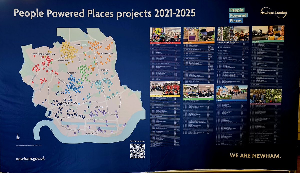 PEOPLE POWERED PLACES Big Launch Event at #Eastham #Town #Hall 

<a href="/NewhamLondon/">Newham London 💙</a> investing 1.6 million to improve the neighbourhood 

Please have your Say, as  its;
YOUR VOTE - YOUR COMMUNITY

Excellent initiative of LBN to empower residents of NEWHAM

#WeNewham 
#WeOneCommunity