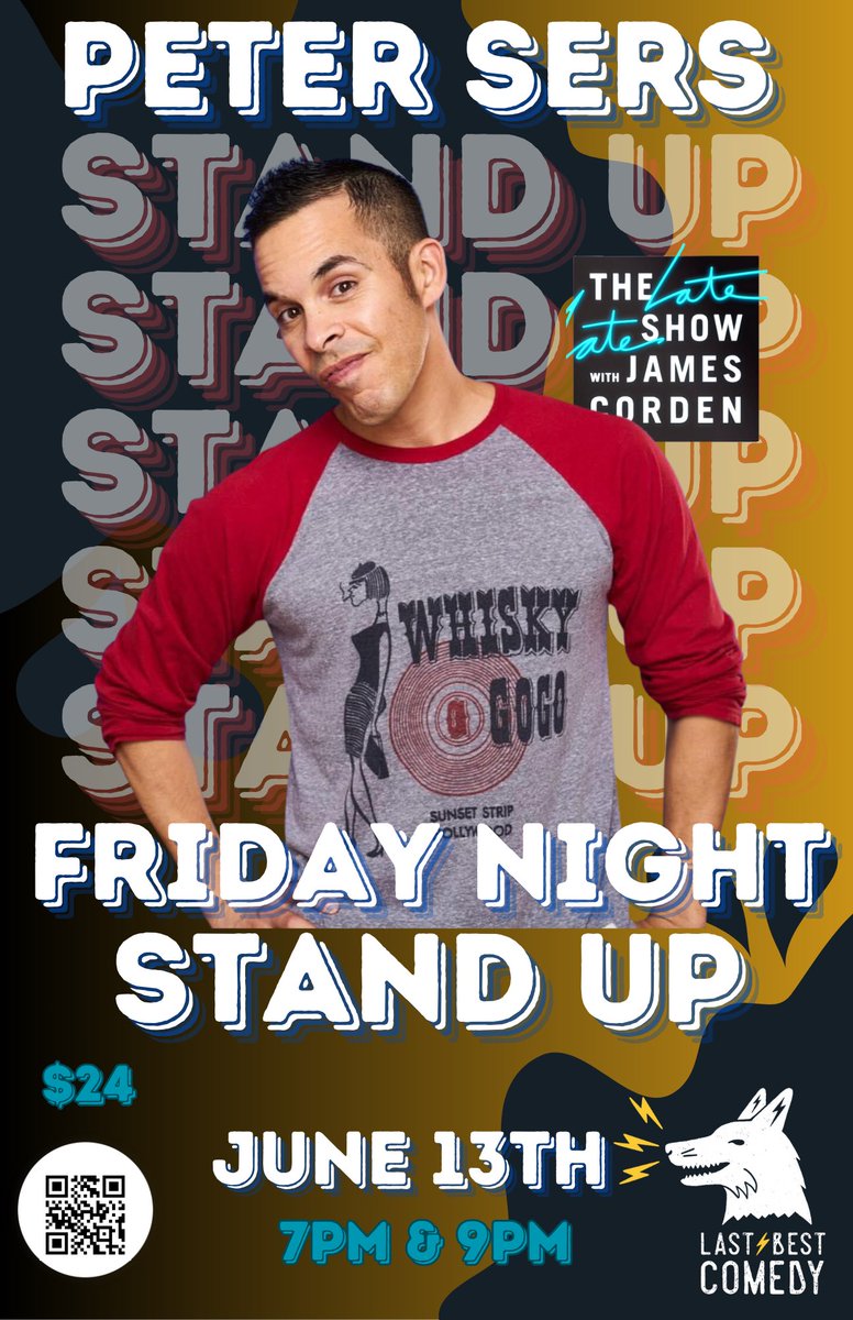 Peter Sers ⭐️💙💙💙💙💙 (@petersers1) on Twitter photo BOZEMAN. MT
I’m headlining at <a href="/lastbestcomedy/">Last ⚡️ Best ⚡️ Comedy</a> next FRIDAY!!!!!
lastbestcomedy.com BOZEMAN. MT
I’m headlining at <a href="/lastbestcomedy/">Last ⚡️ Best ⚡️ Comedy</a> next FRIDAY!!!!!
lastbestcomedy.com