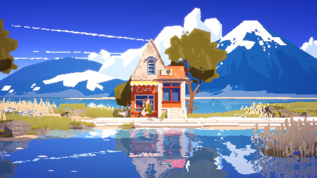 BannerSaga's tweet image. A super #indiedev recommendation for a relaxing summer.
Play SUMMERHOUSE. It's created by just one person, but it's brimming with charm! ❤️