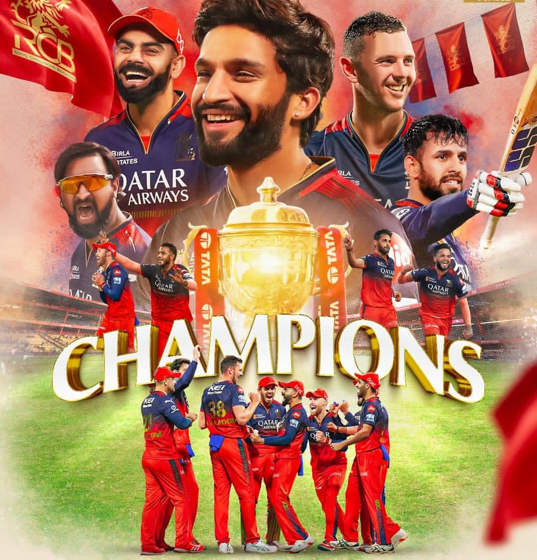 oxyop9's tweet photo. "After 18". "Congratulations RCB"

#RCBvsPBKS #rcb #ipl #IPLFinals https://t.co/4sJyQL5Nlc