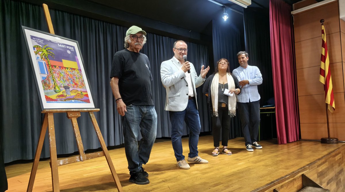 🌊⚓ La tradició marinera de #VNG se cita un any més a les Festes de Sant Pere que avui s'han presentat al Pòsit de Pescadors.

🗣️ <a href="/IngridGomezrod/">Íngrid</a> en serà la pregonera i el cartell és obra de Ferran Ferrer.

ℹ️nfo i programa d'actes: vilanova.cat/festes_de_sant…