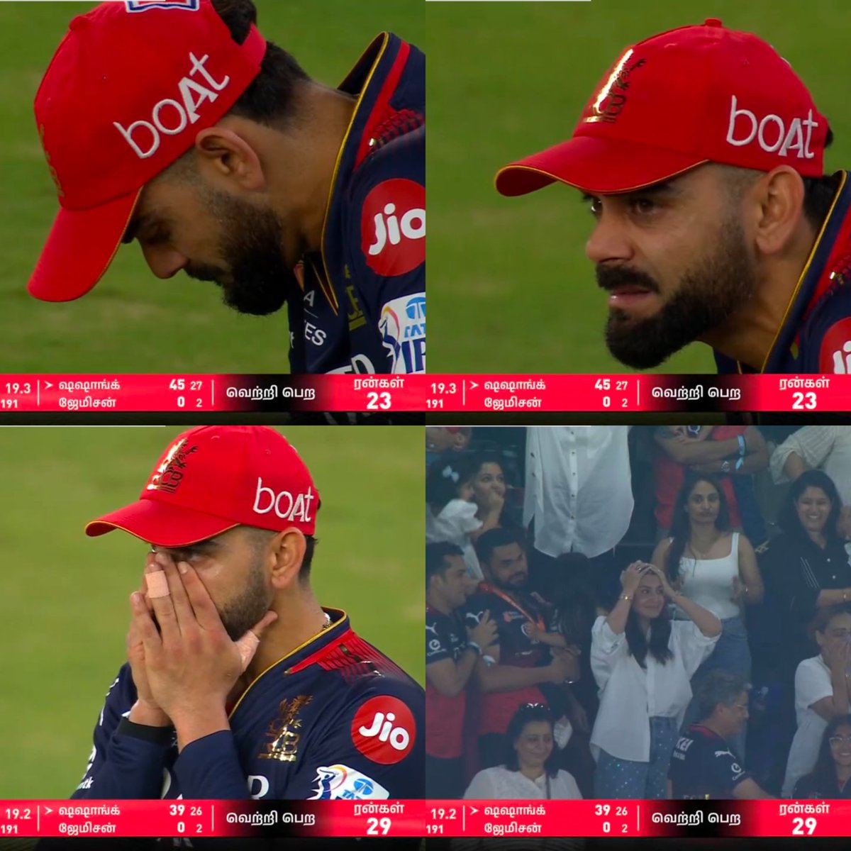 Tears in his eyes, 
This isn’t just about the game — it’s about the years of passion, grind, and unwavering belief.

The journey, the struggle, the joy — that's what makes it beautiful. 🏏❤️
#CricketEmotion #ViratKohli #IPL2025

#IPLFinal