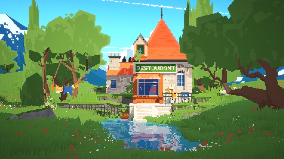 BannerSaga's tweet image. A super #indiedev recommendation for a relaxing summer.
Play SUMMERHOUSE. It's created by just one person, but it's brimming with charm! ❤️