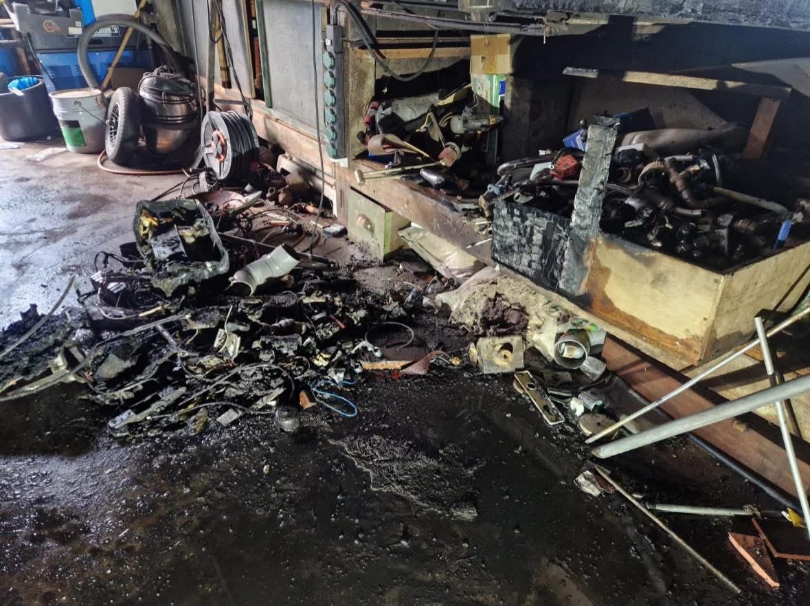 Nacontrole na brand in Ruurlo