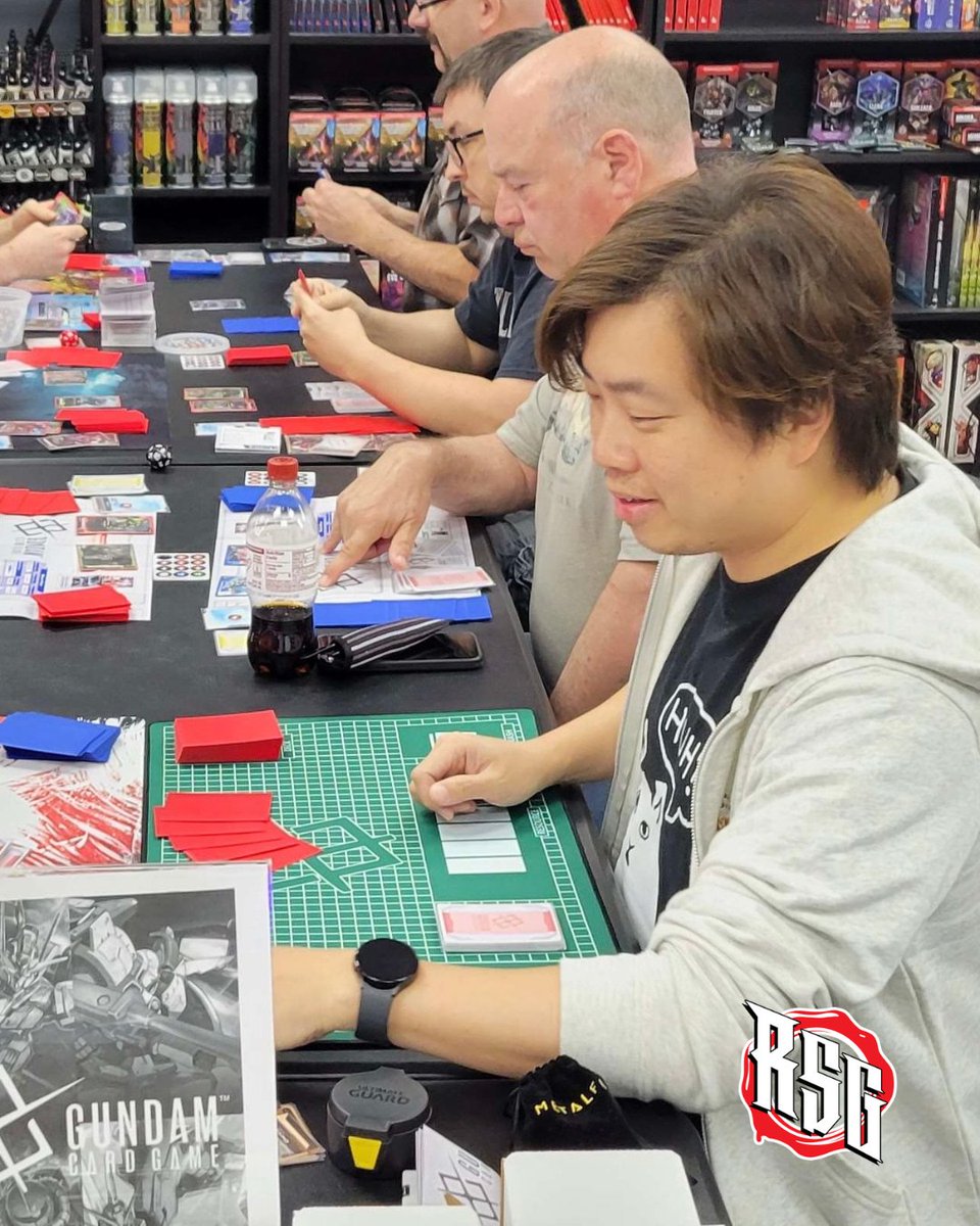 RedSealGaming (@redsealgaming) on Twitter photo This weekend we hosted a demo deck event for <a href="/GUNDAM_GCG_ENG/">GUNDAM CARD GAME English Version</a>. We can't wait for launch on July 11th, what about you? This weekend we hosted a demo deck event for <a href="/GUNDAM_GCG_ENG/">GUNDAM CARD GAME English Version</a>. We can't wait for launch on July 11th, what about you?