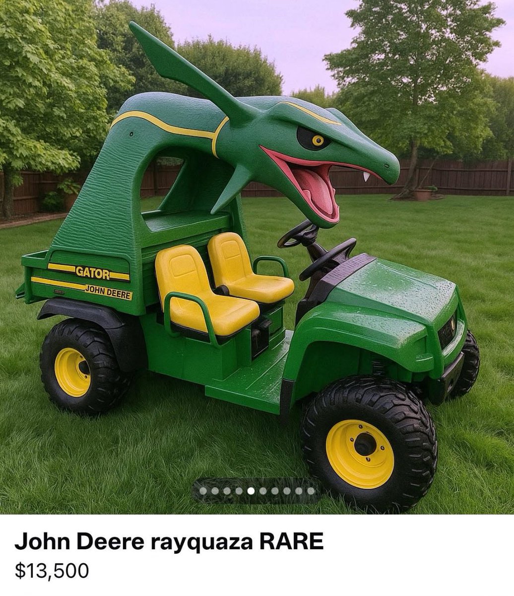 What if we kissed in the John Deere Rayquaza? 😳🙈