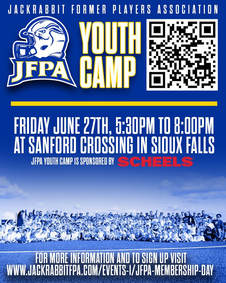 Pumped to support the next generation at the 2025 JFPA Youth Camp! 💪🐰
Don’t miss your chance to learn, develop, and have a blast with <a href="/GoJacksJFPA/">JFPA</a>!  Show up, and show out! 🏈 #JFPAYouthCamp #GoJacks