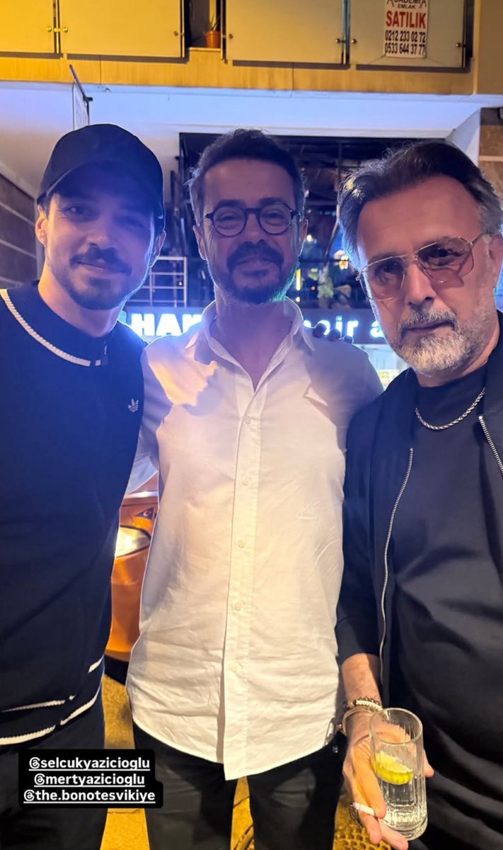 Barbaros Tapan’ın Instagram hesabından #MertYazıcıoğlu ve Selçuk Yazıcıoğlu!🖤✨