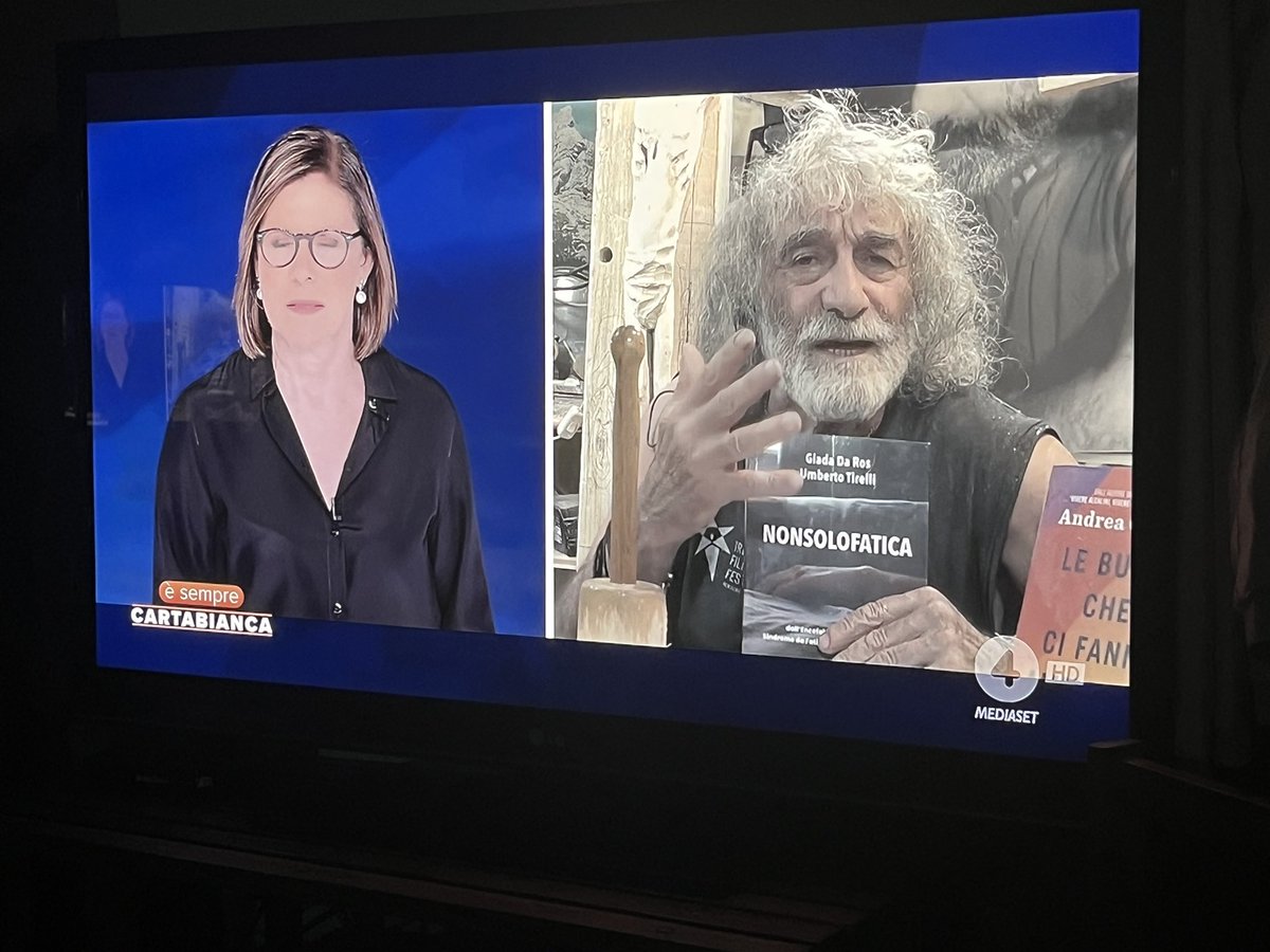 Giada_Da_Ros's tweet image. Contenta che Mauro Corona abbia parlato di NONSOLOFATICA durante la trasmissione “È sempre Cartabianca”. Per noi pazienti è molto importante.
#mecfs #cfsme #meawareness #maurocorona #nonsolofatica