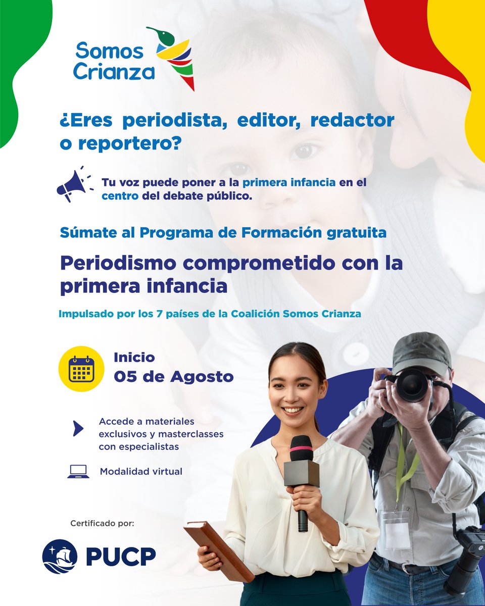 ¿Eres periodista, editor, redactor o reportero?🎙️📷 Inscríbete ahora en siguiente enlace: lnkd.in/eg89WxXz