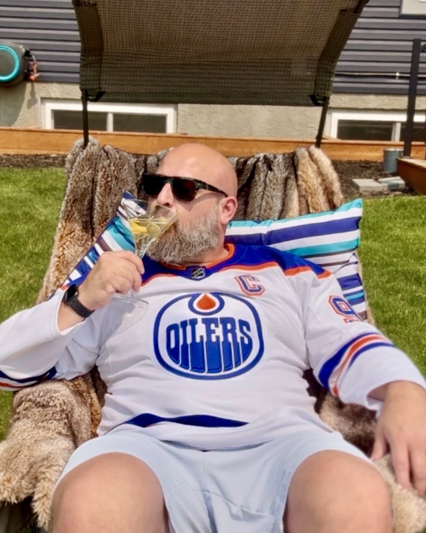 Digital Tea (@digitaltea) on Twitter photo Only in Canada can you rock a hockey jersey, sip a martini, and catch rays in June — all while cheering for a Stanley Cup run! 🧡💙
Let’s go <a href="/EdmontonOilers/">Edmonton Oilers</a> — bring it home, boys! 🏒
#StanleyCupFinals #yeg #LetsGoOilers Only in Canada can you rock a hockey jersey, sip a martini, and catch rays in June — all while cheering for a Stanley Cup run! 🧡💙
Let’s go <a href="/EdmontonOilers/">Edmonton Oilers</a> — bring it home, boys! 🏒
#StanleyCupFinals #yeg #LetsGoOilers