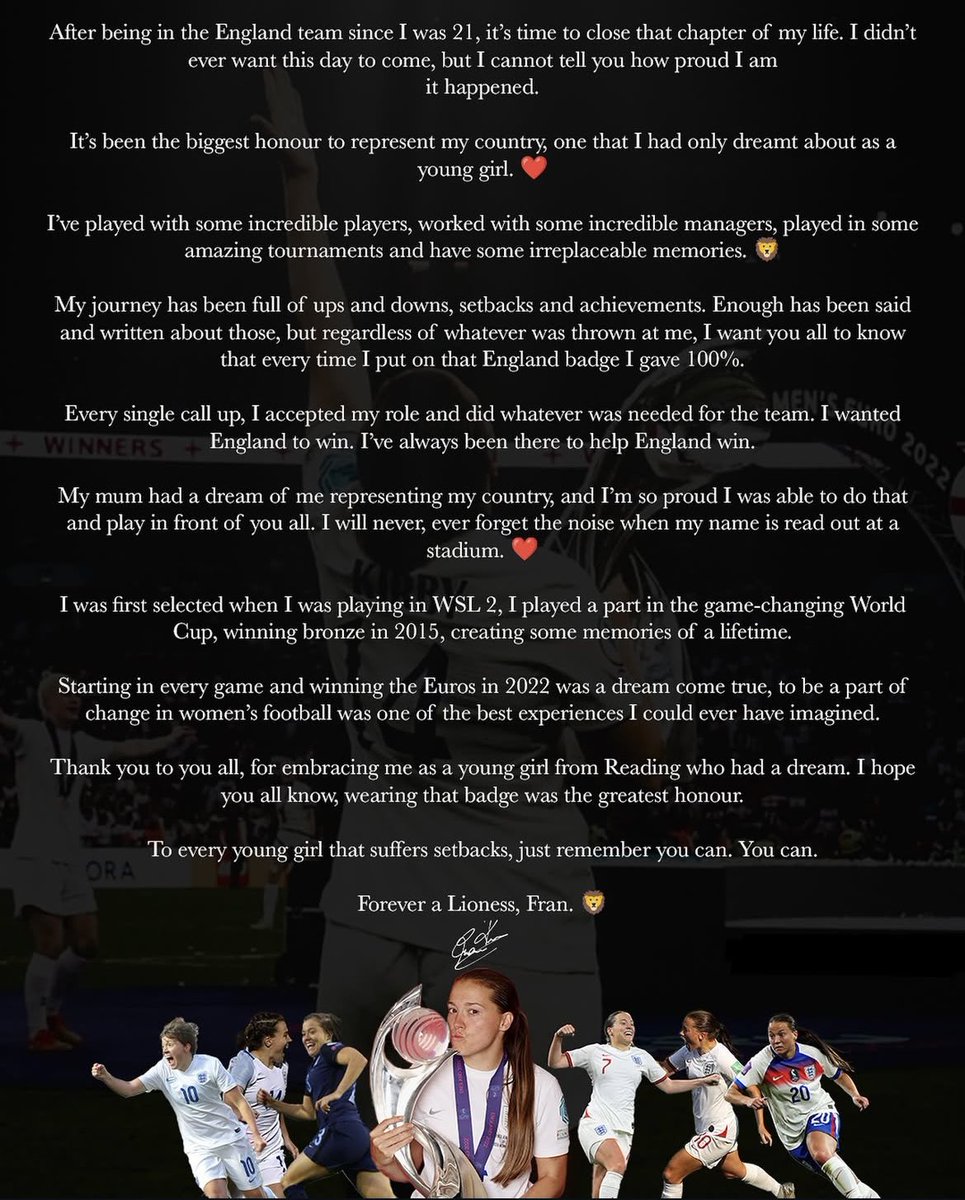 rea toyne (@toynerea) on Twitter photo Aww <a href="/frankirby/">Fran Kirby</a> you done so much for the girls thank you will see you in Wsl next season hopefully xx Aww <a href="/frankirby/">Fran Kirby</a> you done so much for the girls thank you will see you in Wsl next season hopefully xx