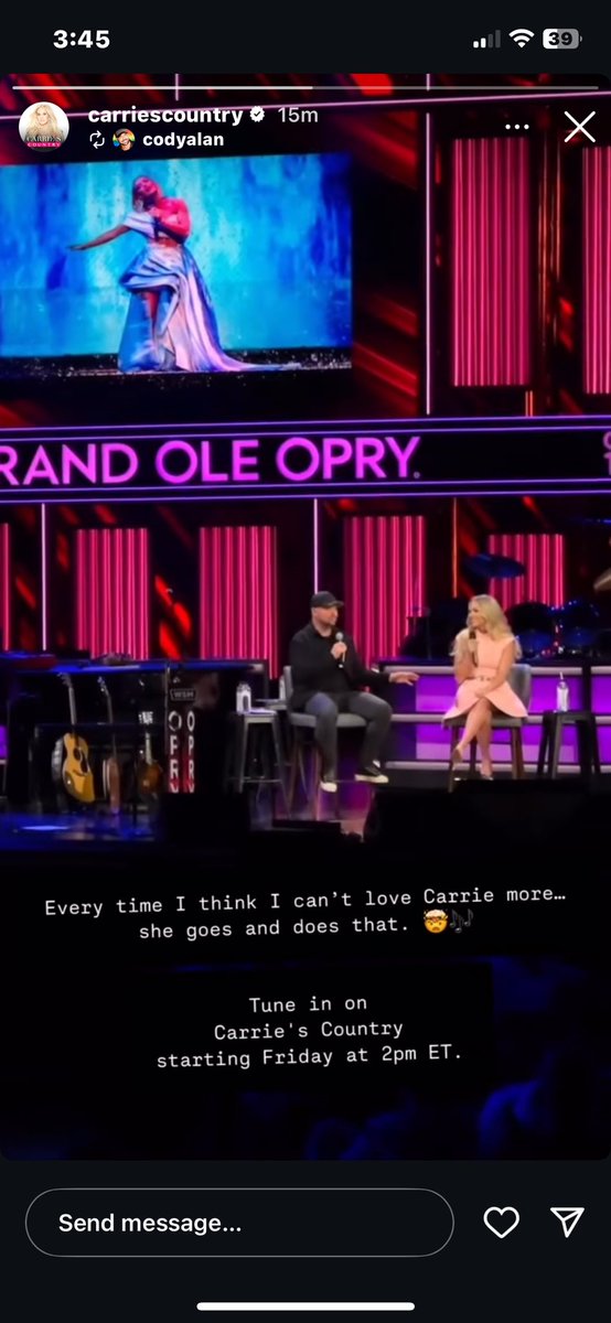 Looks like you’ll be able to listen to the songs THIS Friday starting at 2pm ET on <a href="/Carries_Country/">Carrie's Country</a>