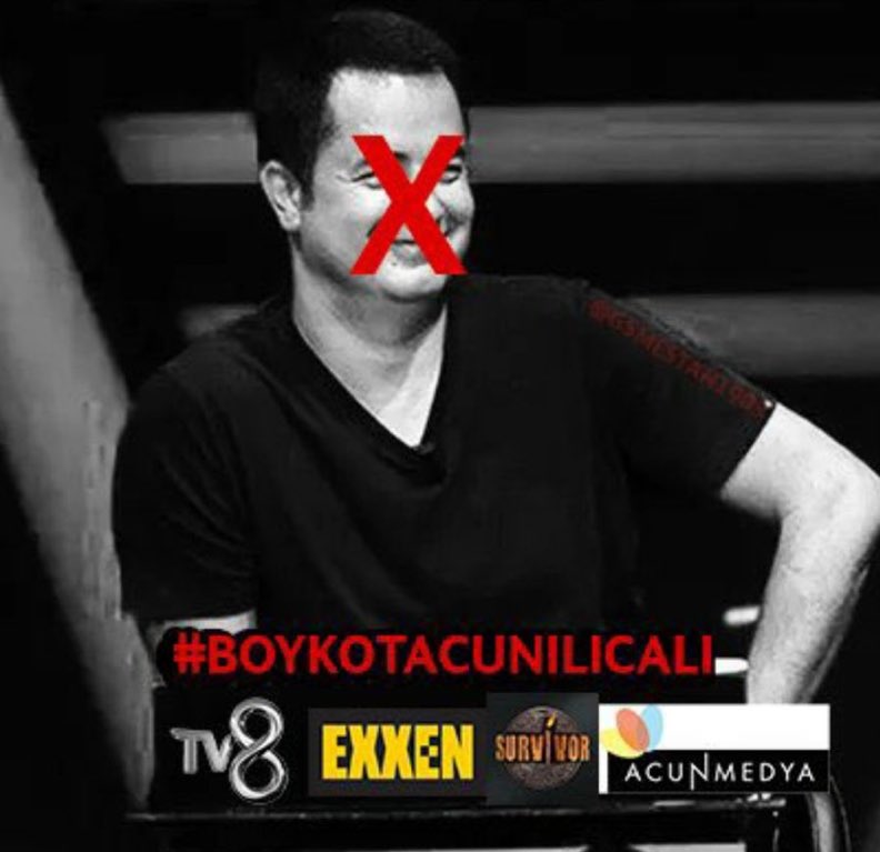 Fitili yine ateşliyoruz. Galatasaray taraftarına laf yetiştirmeyi marifet sanan bu şahsın kanallarına prim yok. İzleme, izlettirme. #BoykotAcunIlıcalı