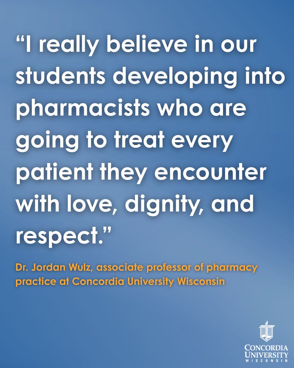 CUWPharmacy's tweet photo. CUW associate professor Dr. Jordan Wulz has been named a 2026 Fulbright U.S. Scholar!
  He’ll teach &amp; research harm reduction abroad—with his 5-month-old in tow.
Read his powerful story of faith, purpose, &amp; global service: https://t.co/Tl3u1oqVP4 https://t.co/zMOu5ztpZG