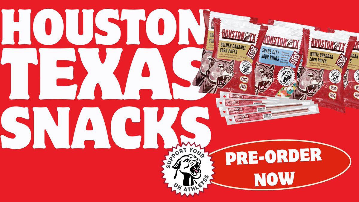 MareThomas2's tweet image. “Houston, it’s time to snack! Pre-order your @houstontxsnacks Snack Box today! Click the link below! #GoCoogs”
houstontxsnacks.com