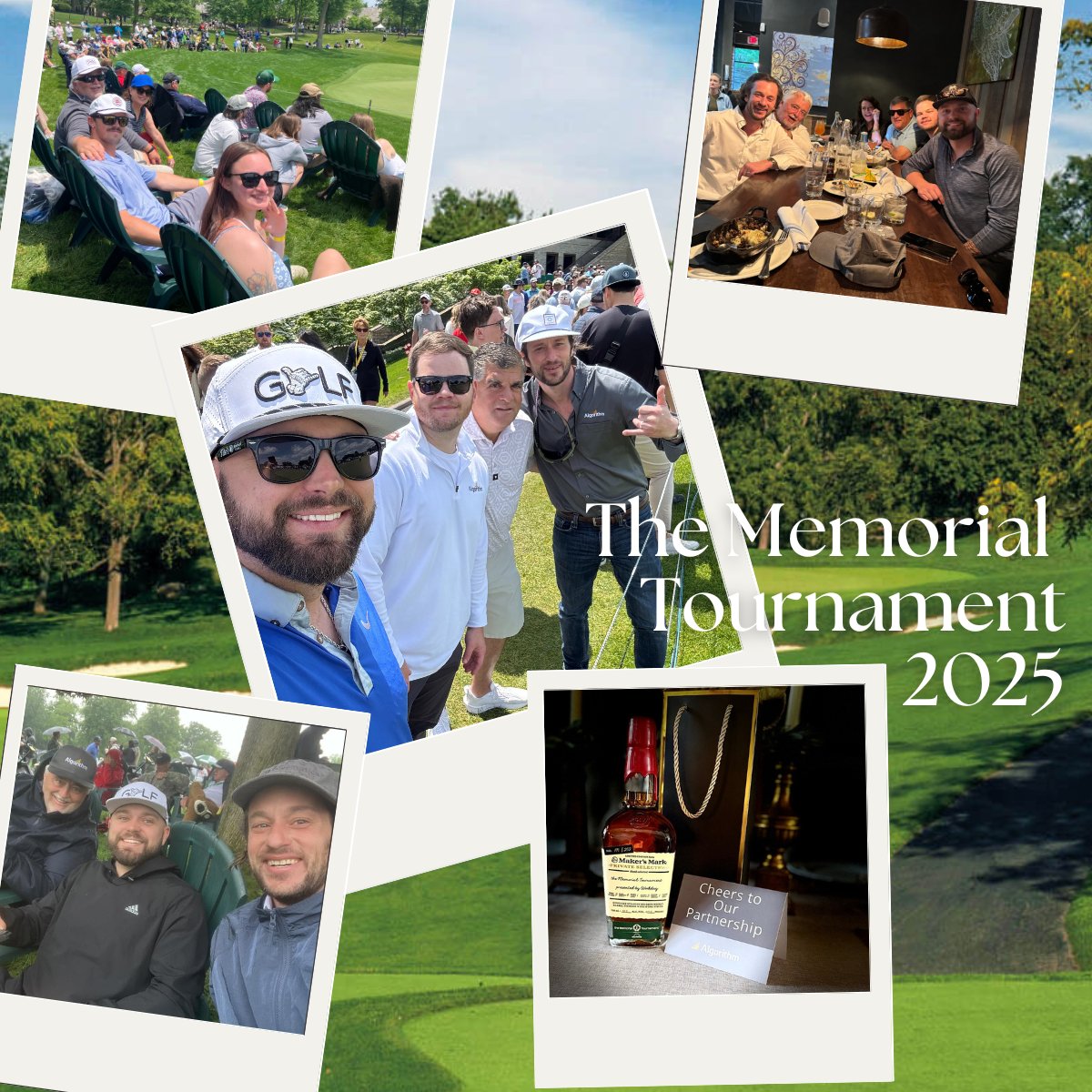 AlgorithmInc's tweet image. A great weekend at The Memorial Tournament with our Algorithm team and longtime friend and customer, Jeff Chalabi, a tradition we look forward to every year!