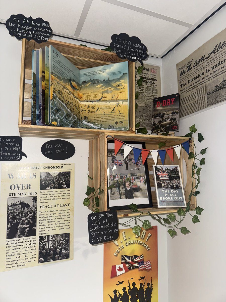 Remembering D Day and celebrating 80 years of VE Day. 🇬🇧 We’re so proud of our Garrison heritage!