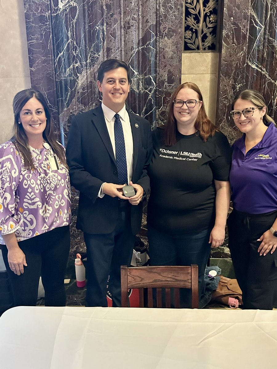 spwright84's tweet image. Yesterday Seersuckerstrategies was proud to support our client Louisiana #Speech #Language and #Hearing Association LSHA at their day at the Capitol. It was an honor to share the critical work these providers are doing across #Louisiana communities. #lalege #healthcare #advocacy