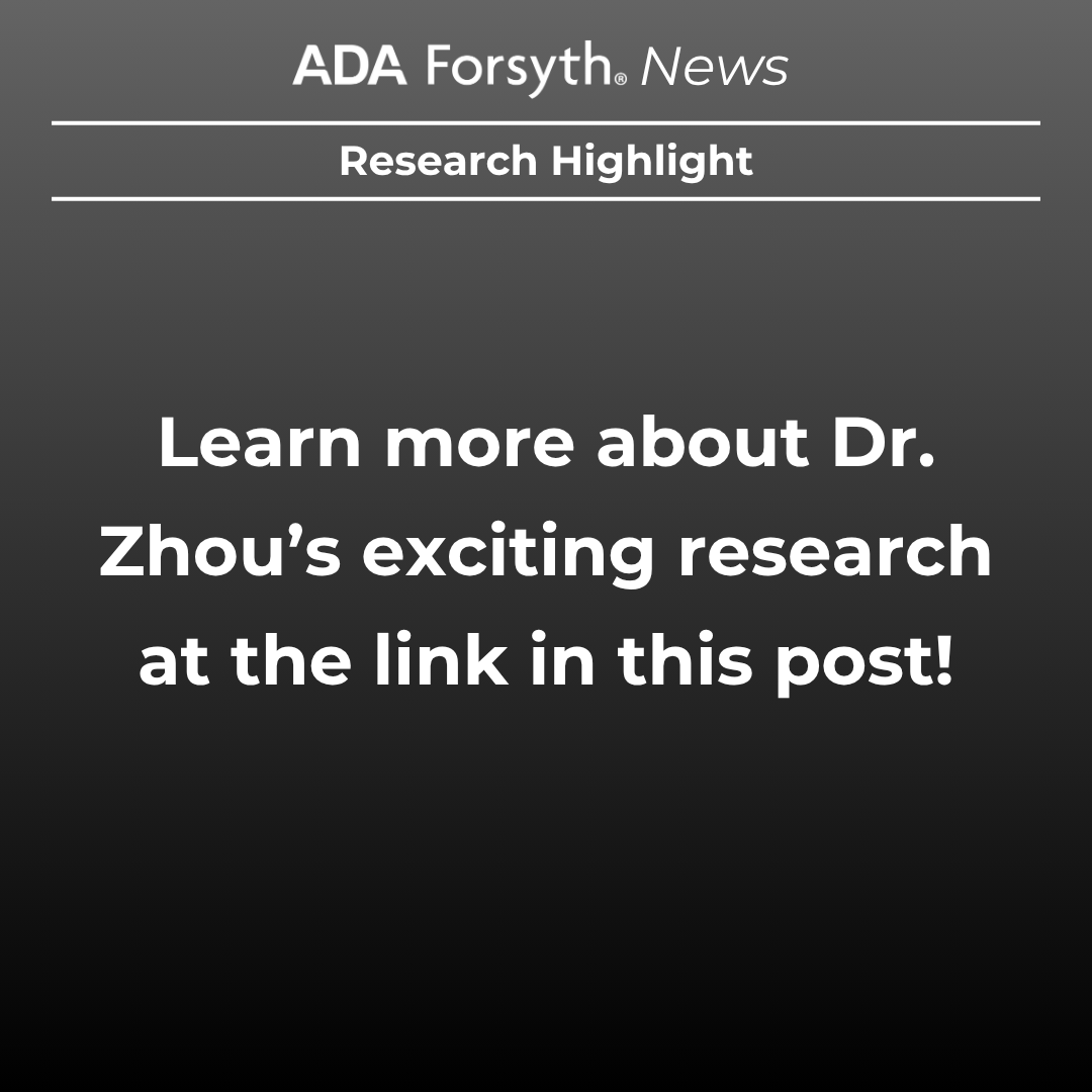 ForsythResearch's tweet image. Dr. Chengji Zhou’s research at the ADA Forsyth Institute uncovers how just a few hundred cells shape the early development of the human nervous system.
Learn more about Dr. Zhou’s work on our latest blog post: forsyth.org/afi-scientist-…