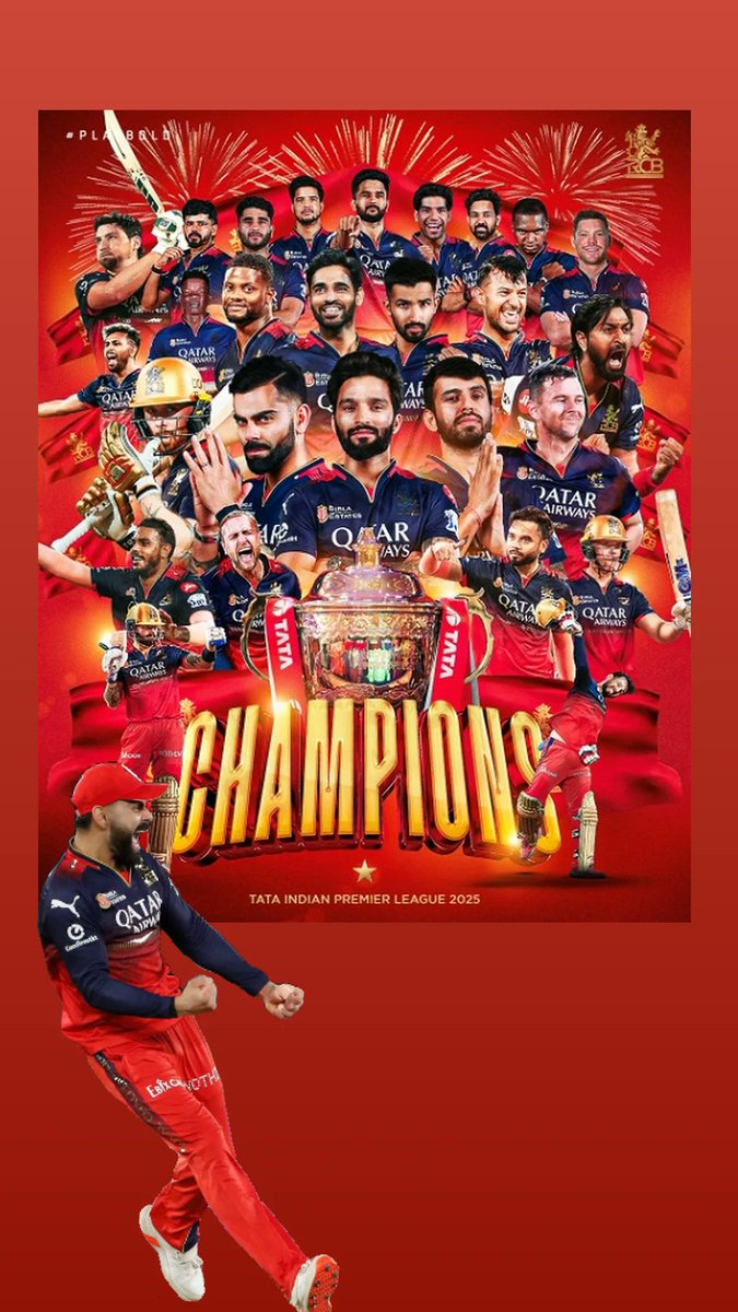 Akhil_Theja's tweet photo. 😭❤️ #congratulationsRCB https://t.co/EmUvVj5V5A