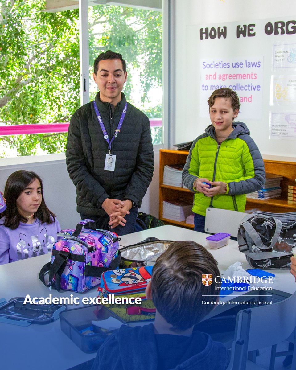 As part of the Cambridge International community, our educators follow global standards that ensure excellence, innovation, and care in every classroom.

Be part of Olinca! olinca.edu.mx/admisiones/age…

#Olinca #WeAreCognita #Cambridge #CreciendoJuntos