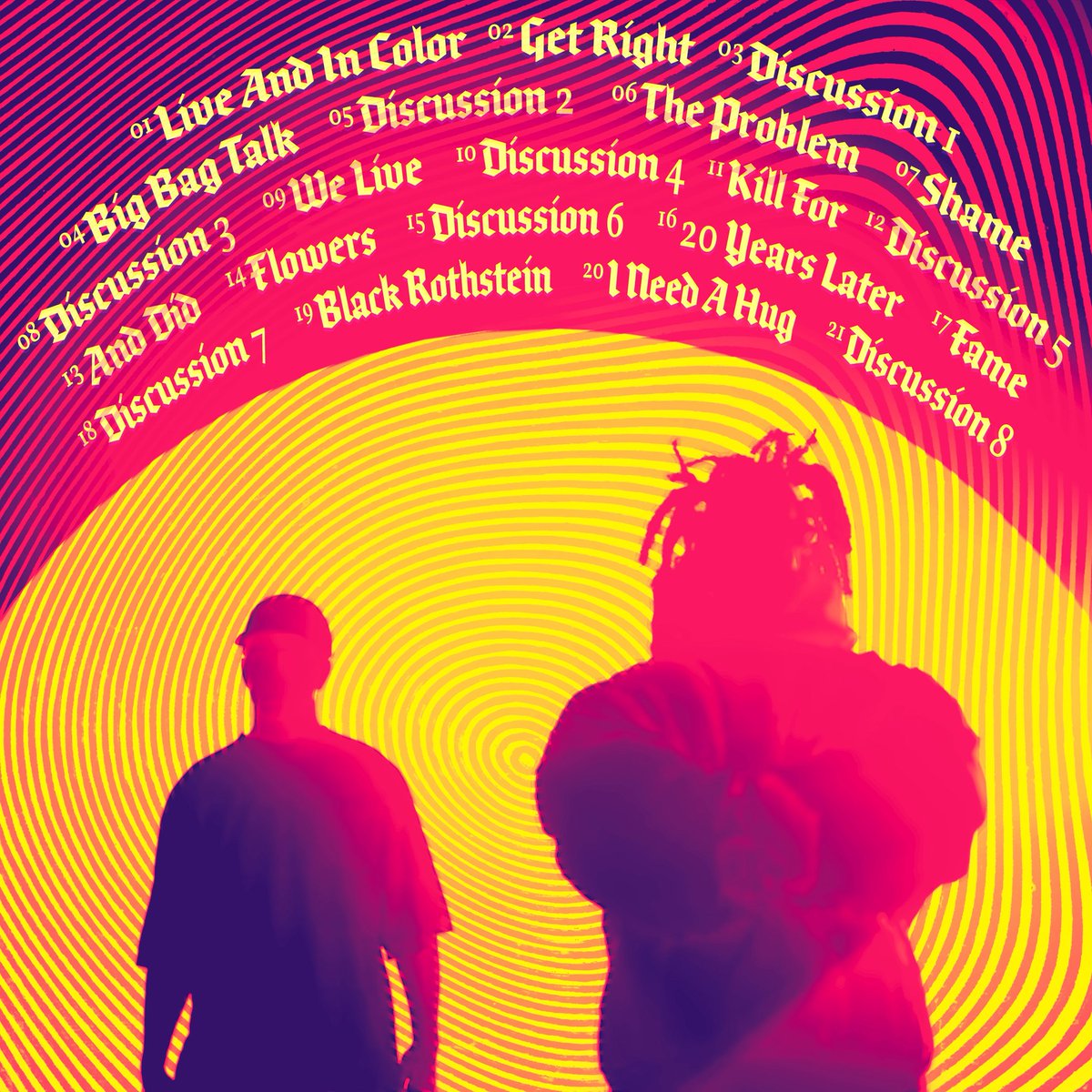 therealjuicyj's tweet photo. Juicy J &amp;  Logic " LIVE AND IN COLOR Dropping JUNE 13th  pre save https://t.co/a3YpP9jY47 https://t.co/3FURdT2KZ0