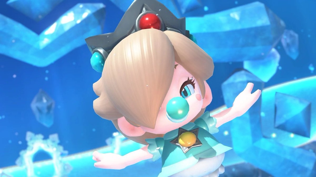 okay, wtf is up with rosalina in mario kart world? this feel like a different person. 😭